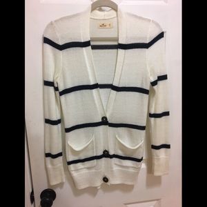 Hollister Co. Sweater/Cardigan - Stripes